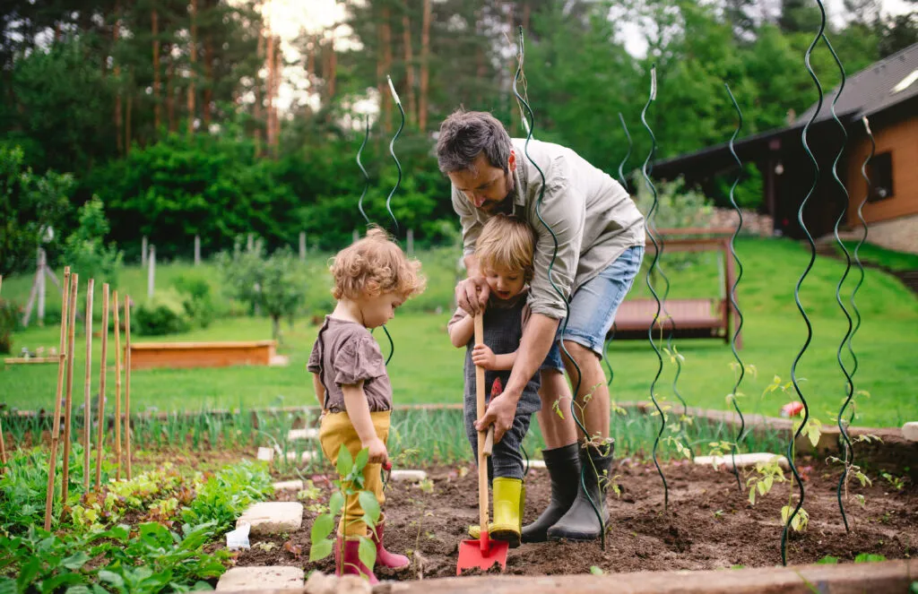 Show children how important it is to take care of nature