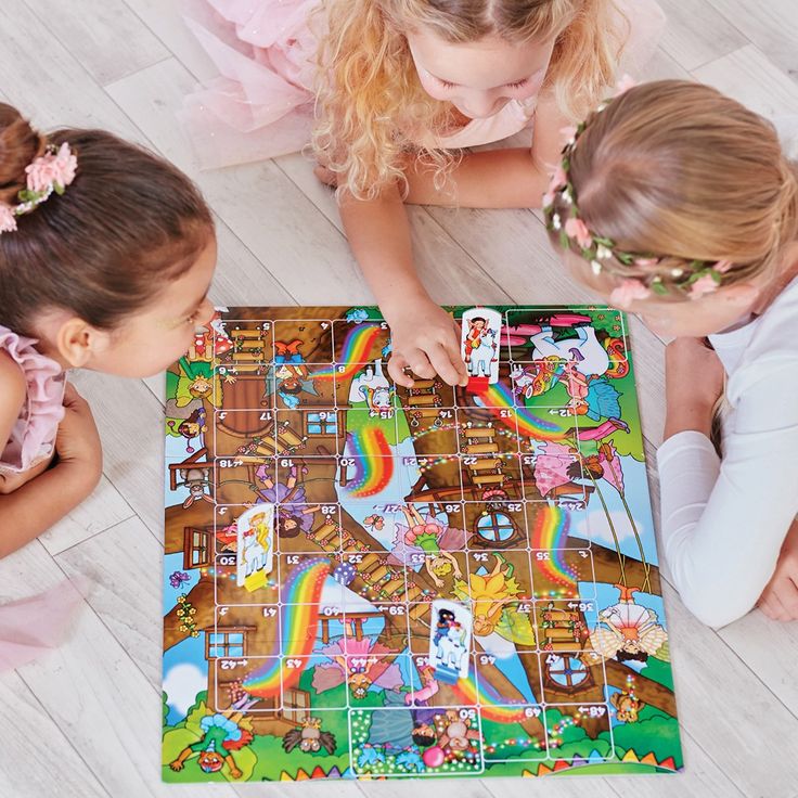 Fairy Snakes & Ladders and Ludo Board Game. Orchard toys, Snakes and ladders