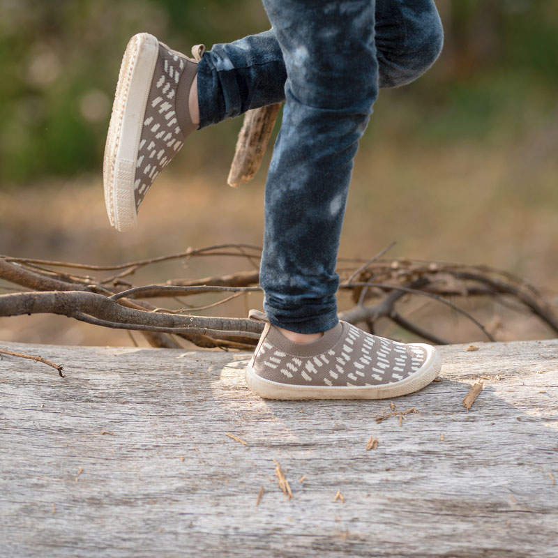 Kids Graphic Slip On Shoes