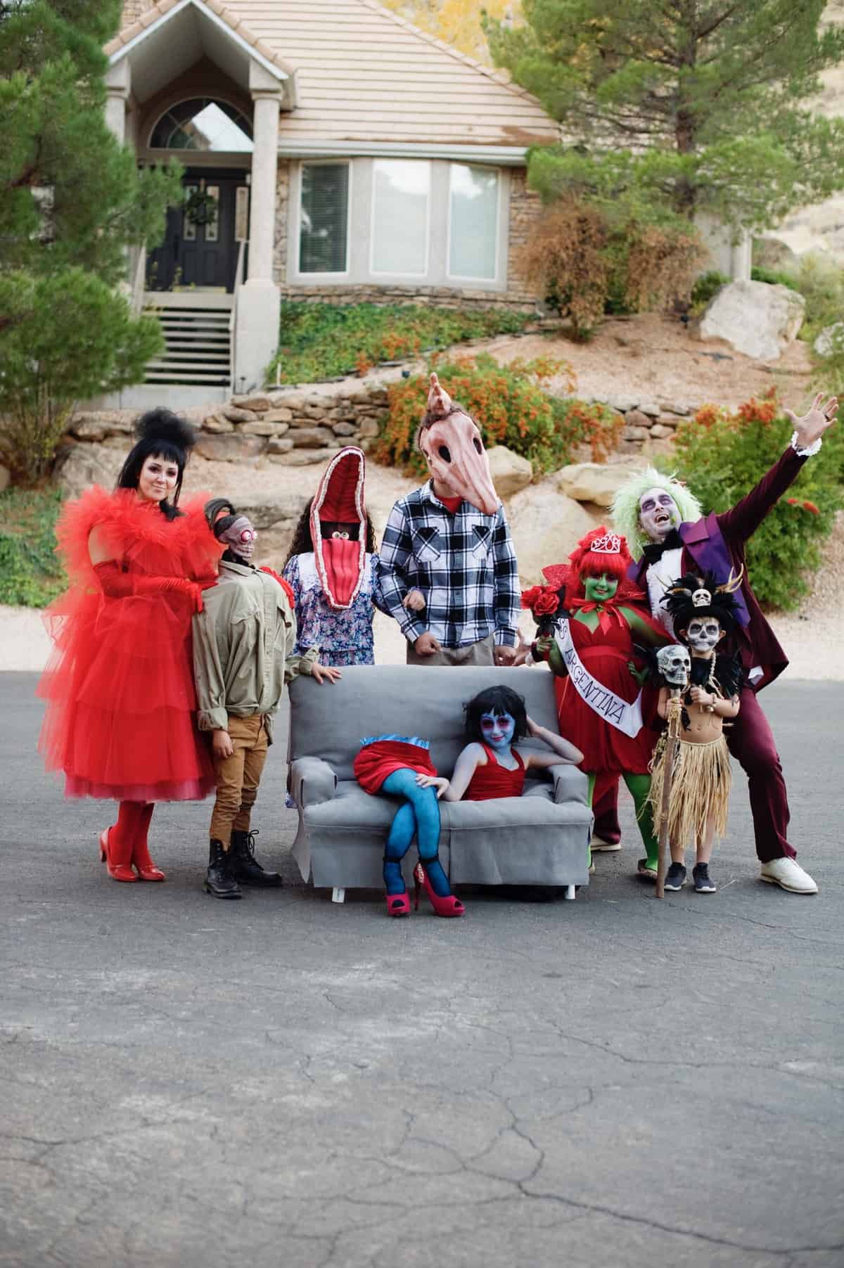 Halloween costume Beetlejuice kids