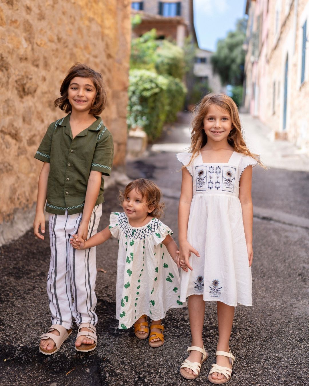 Stylish clothes for children that can be combined with each other