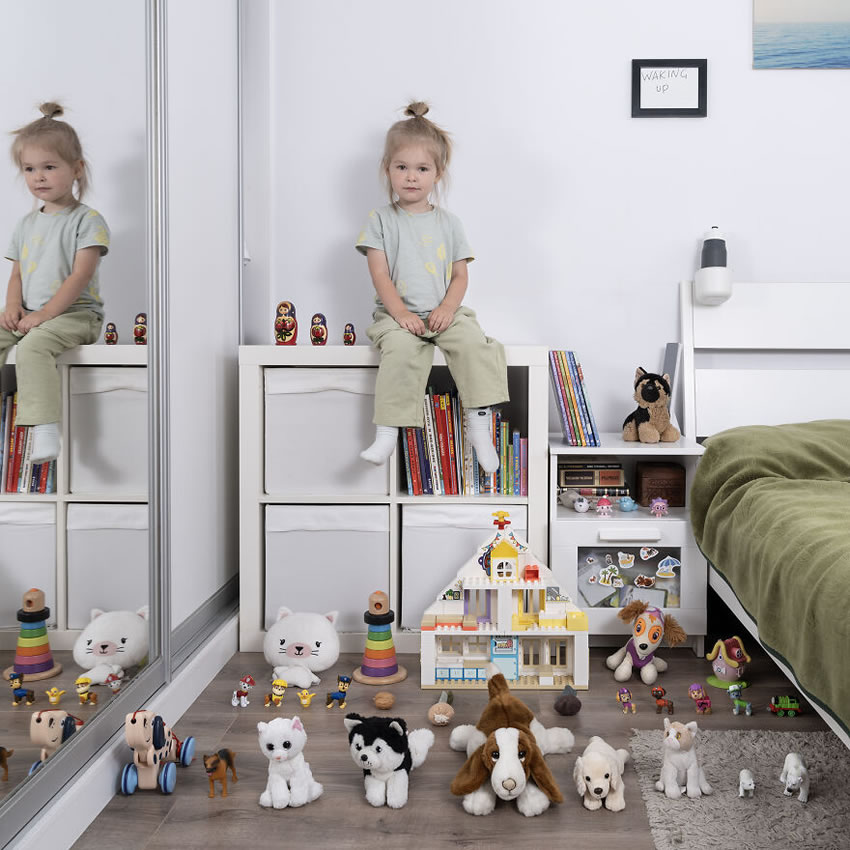 Children Around The World Showcasing Their Toy Collections