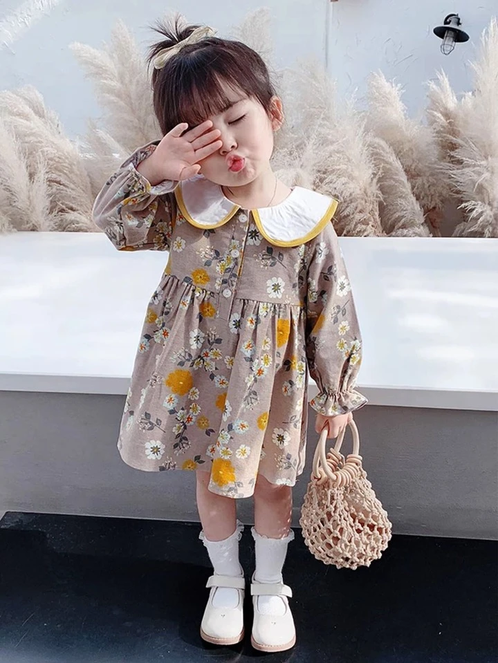 mixing stripes with florals kids