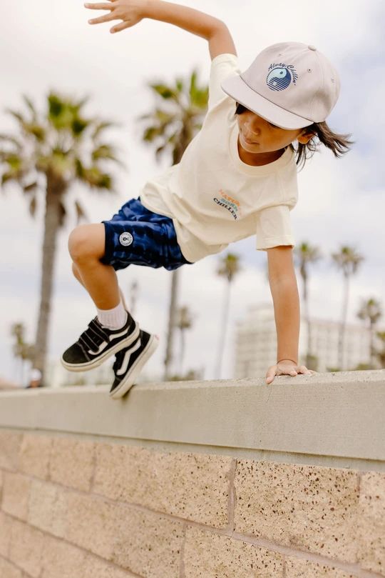 black children's sneakers with buckles