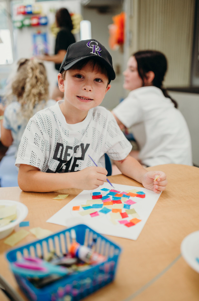 art-focused camp for kids